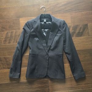 Black Pinstripe Blazer by Victoria's Secret